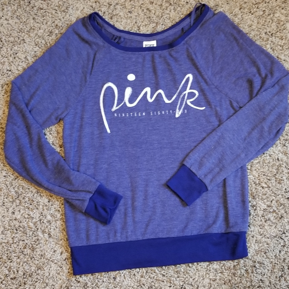 Rare Pink Victoria Secret crewneck sweatshirt
